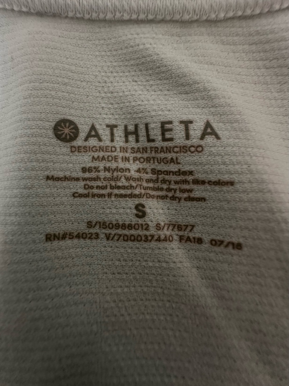 ATHLETA Renew Racerback Seamless Tank Top Small - Picture 13 of 13